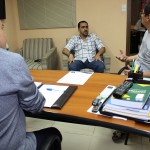 Visita do Delegado Paulo Gadelha