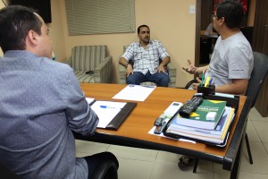Visita do Delegado Paulo Gadelha