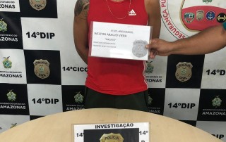 A Polícia Civil do Amazonas, prendeu, Wélton Araújo Vieira, com 15 trouxinhas de substâncias entorpecentes. O fato ocorreu no Tancredo Neves