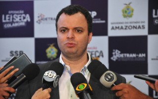 Detran-AM esteve com a cúpula da Polícia Militar para alinhamento de ações estratégicas para fiscalização de veículos na capital e no interior do Estado.