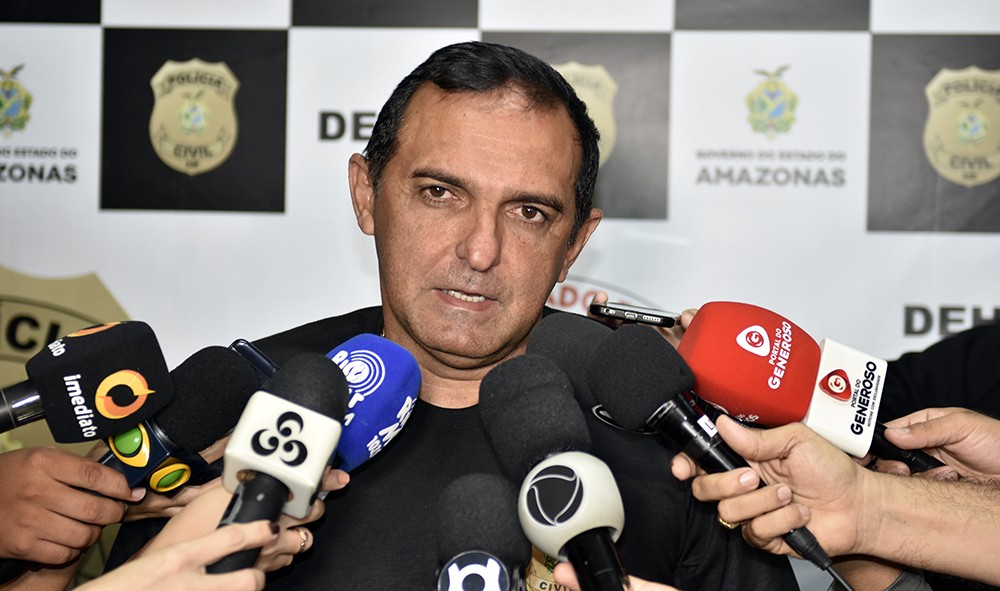 Delegado Paulo Martins, titular da DEHS no Amazonas